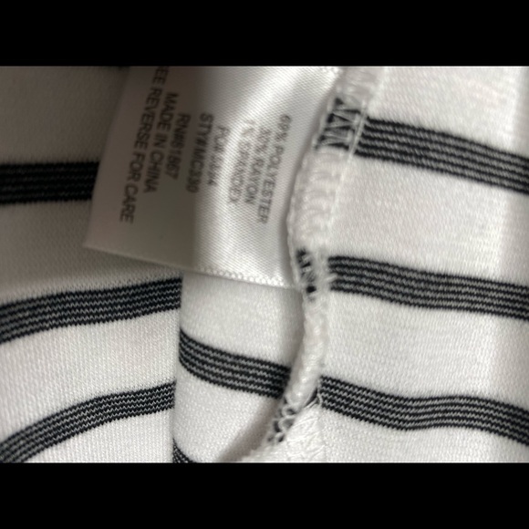 Olivia Sky striped Blazer Styled vest L - Picture 10 of 12